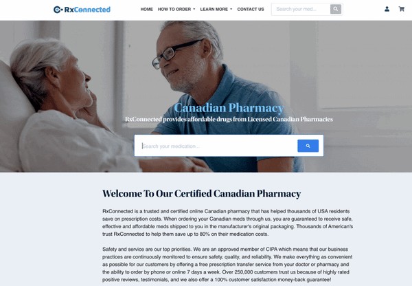 Rxconnected website